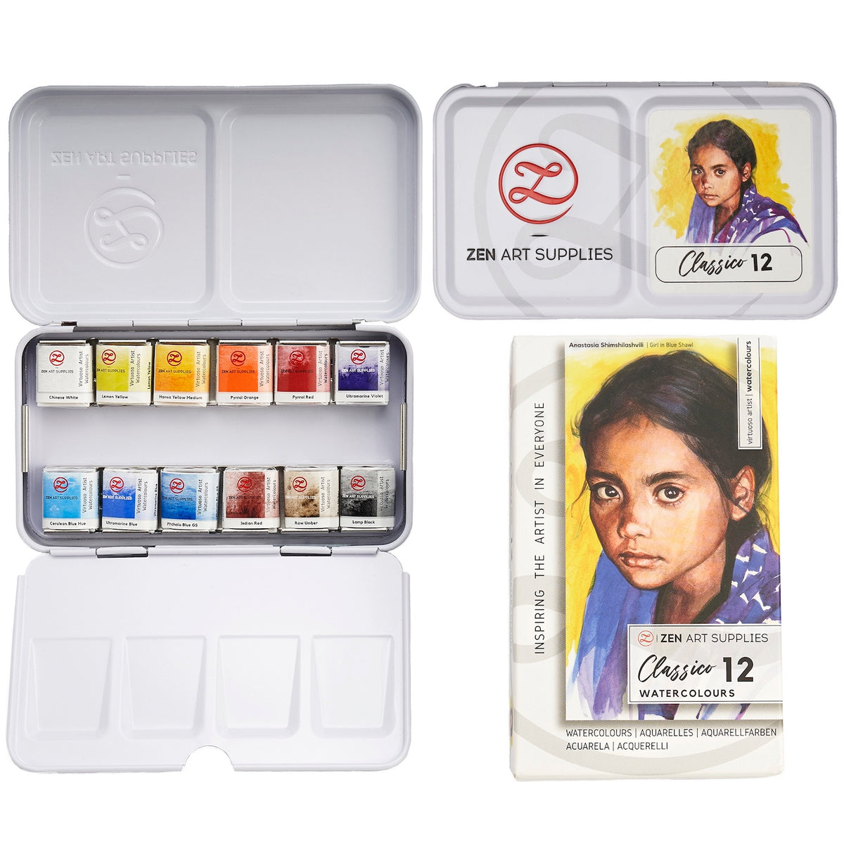 Art Time Collection, the handiest travel watercolours!