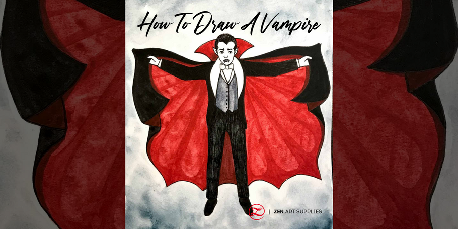 How To Draw A Vampire