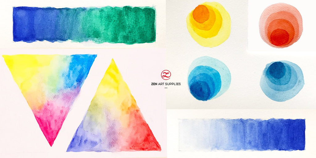 How To Watercolor For Beginners Tutorial – ZenARTSupplies