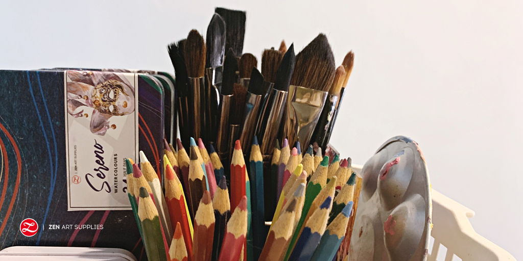 Here's How to Organize Your Art Supplies, Marie Kondo Style