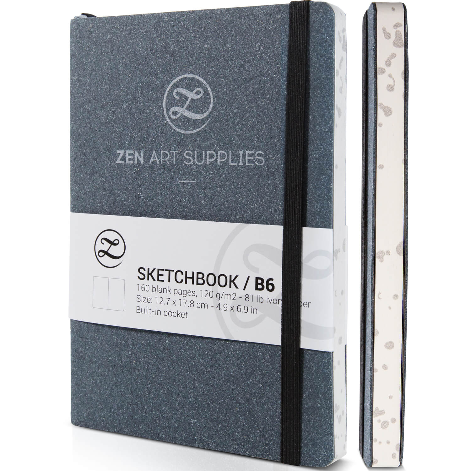 Two Pack Spiral Bound Sketchpad for Travel and Portable Sketch