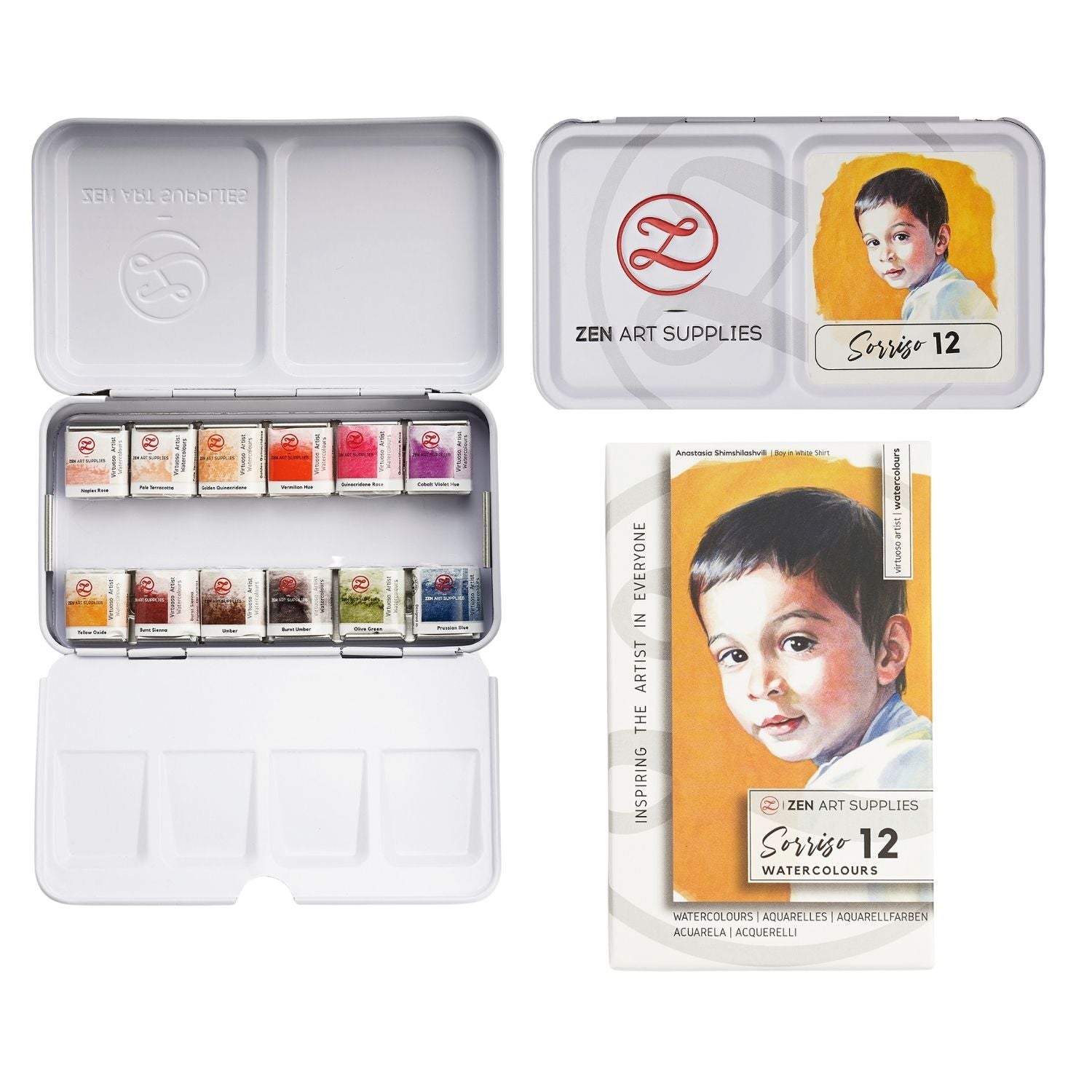 Watercolor Paint Travel Set - Getty Museum Store