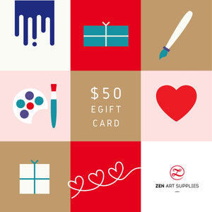 E-Gift Cards for Artists and Creative People (US CUSTOMERS ONLY!)