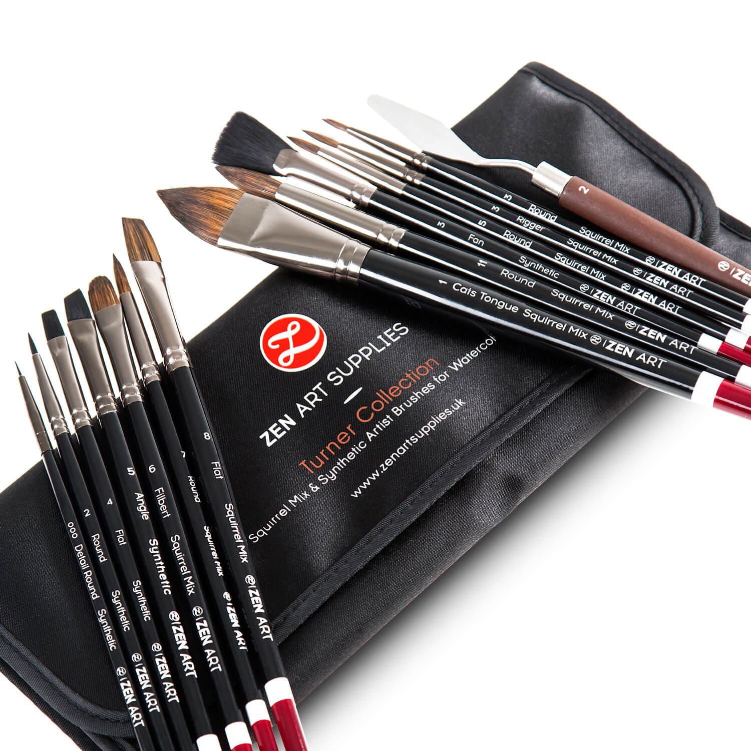 Real Techniques Easy as 123 Makeup Brush Kit, 4 Piece Set 